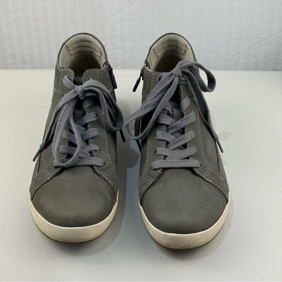 Dansko Onyx Slate Milled Nubuck Leather Sneakers Women’s Size 10 EUR 41 - Picture 2 of 13